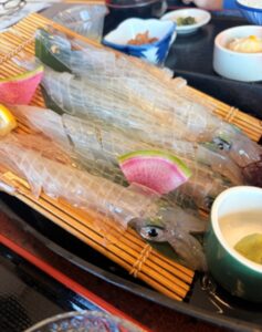 先日行った呼子のイカが絶品でした♪