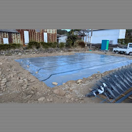 敷地・基礎工事